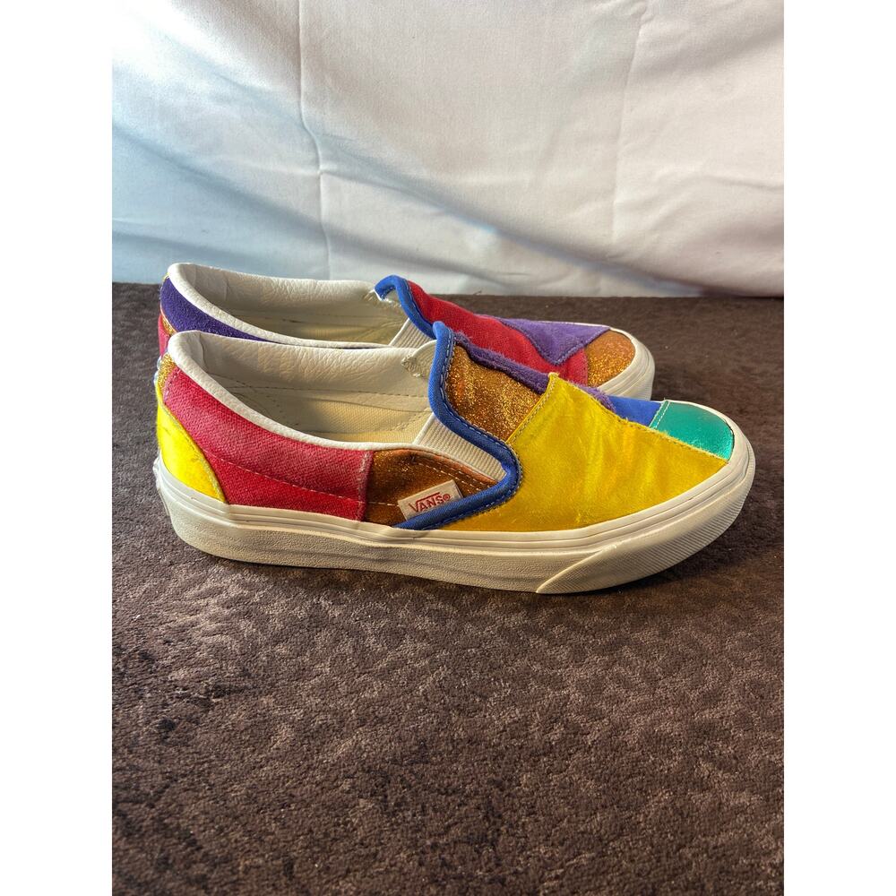 Vans Pride patchwork slip ons - Picture 4 of 7